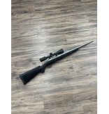 SAVAGE SAVAGE MODEL 16 RIFLE, .308 WIN, LEFT HAND, STAINLESS, W/ NIKON PROSTAFF RIFLESCOPE, PRE-OWNED