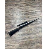 SAVAGE SAVAGE MODEL 16 RIFLE, .308 WIN, LEFT HAND, STAINLESS, W/ NIKON PROSTAFF RIFLESCOPE, PRE-OWNED