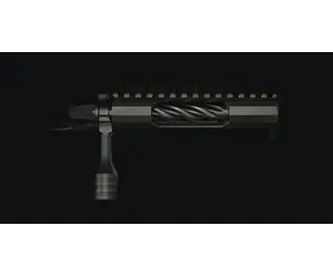 LONE PEAK ARMS FUZION ACTION, LA, RH, MAG BF, W 90 DEGREE BOLT, FULL RAIL, NITRIDED — Dominion Outdoors