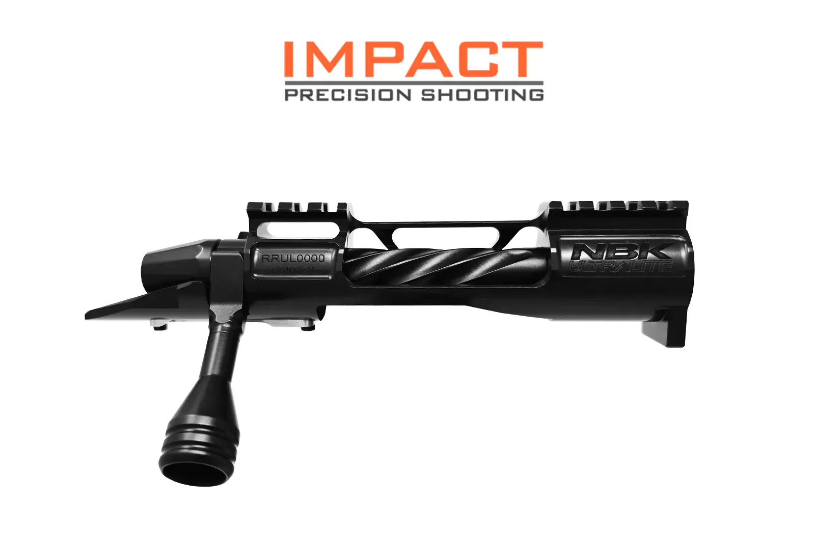 IMPACT NBK ULTRALITE RIFLE ACTION, SA, RH, 308 BF, W 75 DEGREE BOLT