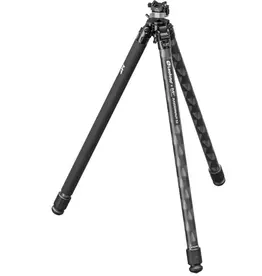 LEOFOTO JUGGERNUAT S2 CARBON FIBER TRIPOD, W/ 40MM JUGGERNUAT HEAD, PICATINNY AND ARCA