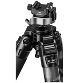 LEOFOTO JUGGERNUAT S2 CARBON FIBER TRIPOD, W/ 40MM JUGGERNUAT HEAD, PICATINNY AND ARCA