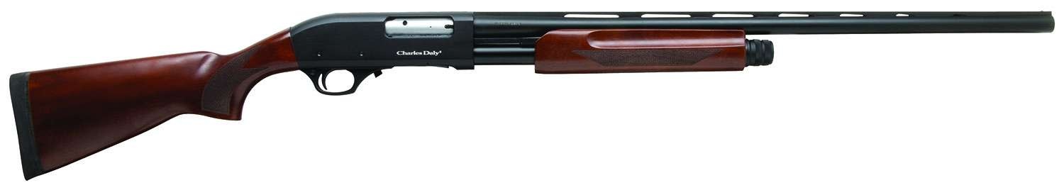 CHARLES DALY CHARLES DALY 301 PUMP SHOTGUN, 12GA, 3", 28" BARREL, WOOD STOCK