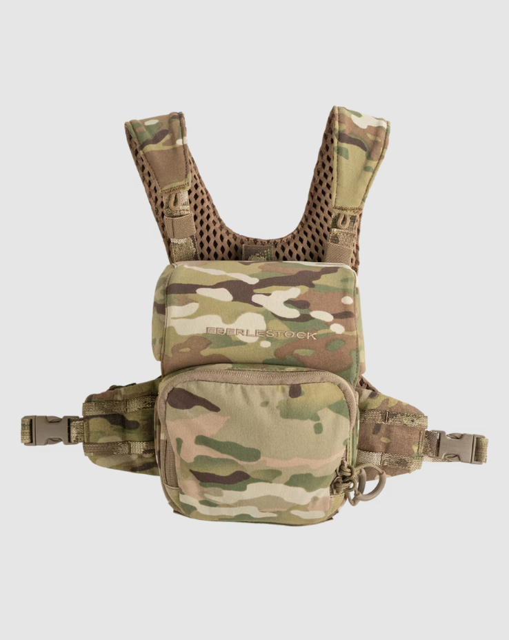 EBERLESTOCK BRAVO MODULAR BINO PACK, MULTICAM, SMALL