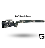 GRAYBOE PHOENIX 2 STOCK, TIKKA T3X, RH, TIKKA PLASTIC BOTTOM METAL, GAP SLASH CAMO