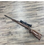 HUSQVARNA AB RIFLE, 308 WIN, WOOD STOCK, W/ BUSHNELL TROPHY XLT 3-9X40 SCOPE, PRE-OWNED