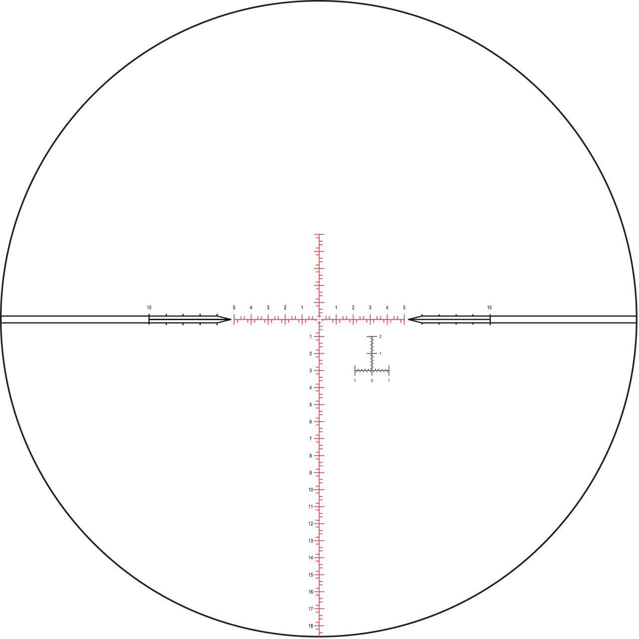 NIGHTFORCE NIGHTFORCE NX6 F1 RIFLESCOPE, 6-36X56, FFP, MIL-C, MRAD
