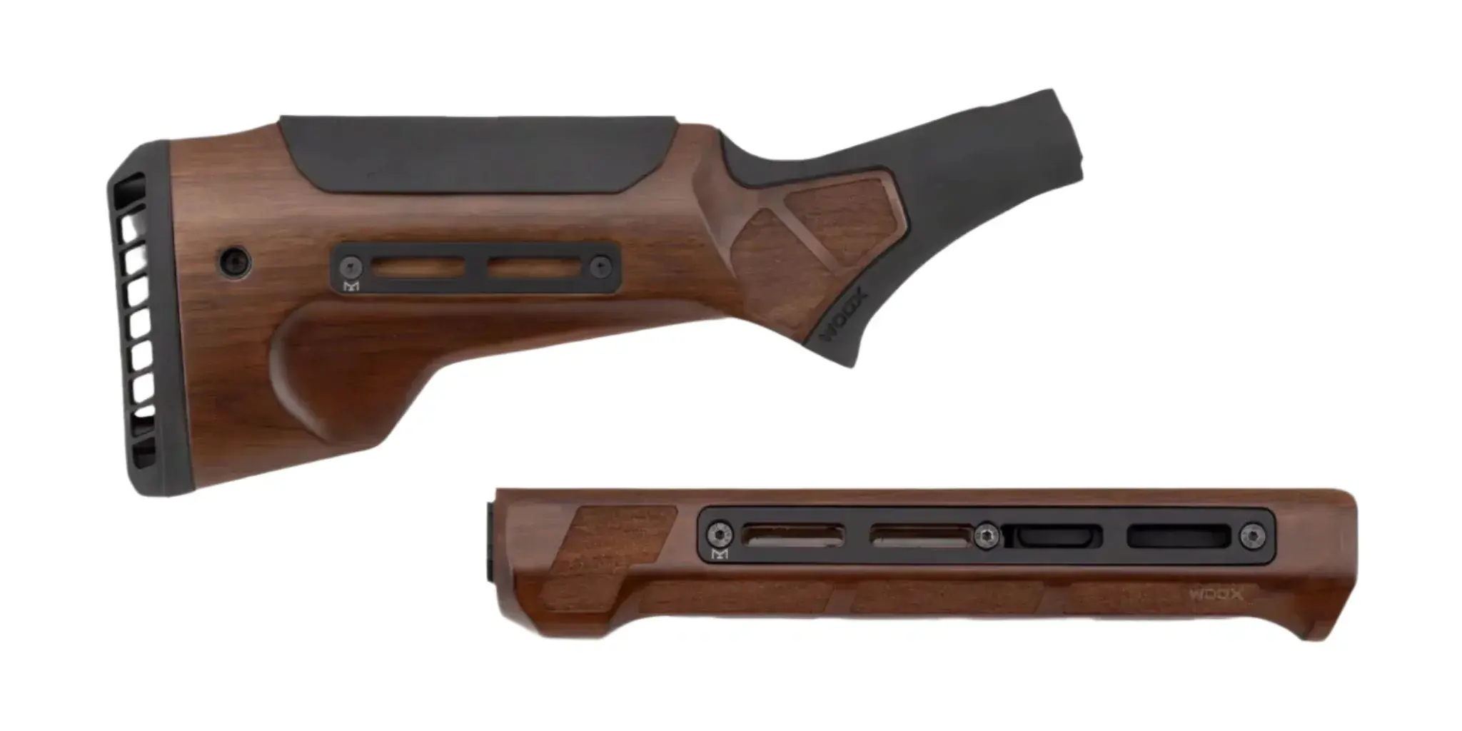 WOOX BRAVADO STOCK & HANDGUARD KIT, WALNUT, HENRY SUPREME