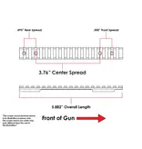 EGW EGW HD SAVAGE MODEL 99 PICATINNY RAIL SCOPE MOUNT, DRILLED, 0 MOA