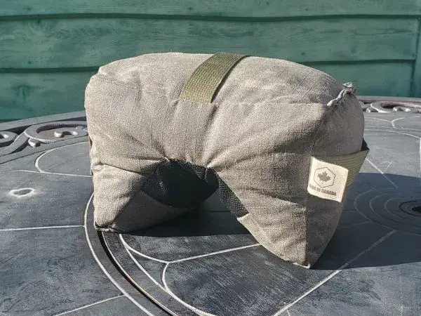 BOSSGEAR ELITE SERIES FDN SHOOTING BAG, NO FILL, NO WAX, OD GREEN