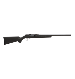 SAVAGE SAVAGE A17 RIFLE, 17 HMR, HEAVY BARREL, SYNTHETIC STOCK