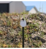 ENGAGE PRECISION ENGAGE PRECISION AR500 STEEL RIFLE TARGET GONG, ROUND, 3/8”, 5”, WHITE