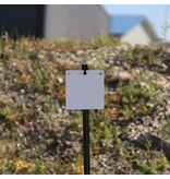 ENGAGE PRECISION ENGAGE PRECISION AR500 STEEL RIMFIRE TARGET GONG, SQUARE/DIAMOND, 1/4”, 8”, WHITE