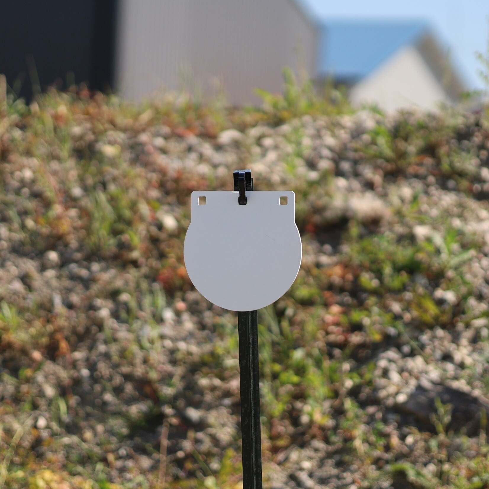 ENGAGE PRECISION ENGAGE PRECISION AR500 STEEL RIMFIRE TARGET GONG, ROUND, 1/4”, 8”, WHITE
