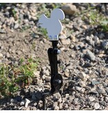 ENGAGE PRECISION ENGAGE PRECISION AR500 STEEL RIMFIRE REACTIVE GRAVITY POPPER TARGET STAND, 1/4”, BLACK
