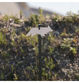 ENGAGE PRECISION ENGAGE PRECISION AR500 STEEL RIMFIRE TARGET SILHOUETTE, 1/4", 1/4 SIZE COYOTE, WHITE