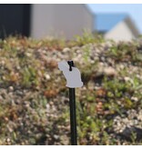 ENGAGE PRECISION ENGAGE PRECISION AR500 STEEL RIMFIRE TARGET SILHOUETTE, CAT, 1/4”, 1/2 SIZE, WHITE