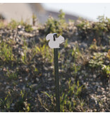 ENGAGE PRECISION ENGAGE PRECISION AR500 STEEL RIMFIRE TARGET SILHOUETTE, 1/4", 2/3 SIZE SQUIRREL, WHITE