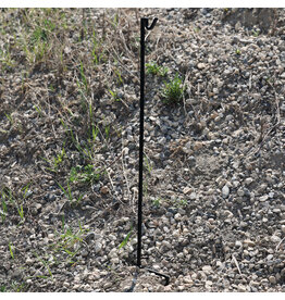 ENGAGE PRECISION ENGAGE PRECISION AR500 STEEL SHEPHERD HOOK TARGET STAND, 3/8”, 48” HEIGHT, W/ 1 HOOK, BLACK