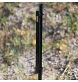 ENGAGE PRECISION ENGAGE PRECISION AR500 STEEL T POST ARMOR PLATE, 3/8”, 24”, BLACK
