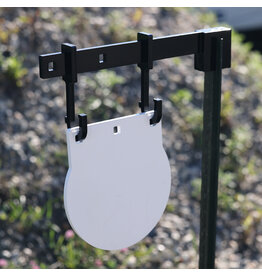 ENGAGE PRECISION ENGAGE PRECISION AR500 STEEL T POST SIDE HANGER J HOOK, 3/8", BLACK, SET OF TWO