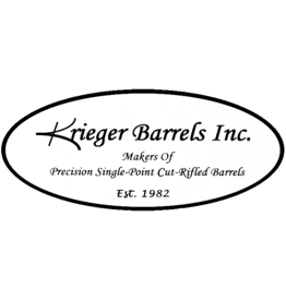 KRIEGER SS BARREL BLANK, .264”/6.5MM, 1:7.5”, 4 GROOVE, 26” FINISHED, STRAIGHT 1.250" #11 CONTOUR