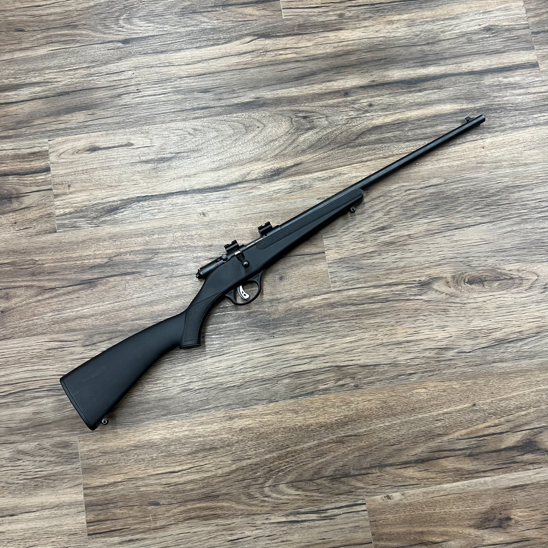 SAVAGE SAVAGE RASCAL RIFLE, 22 LR, BLACK STOCK, PRE-OWNED