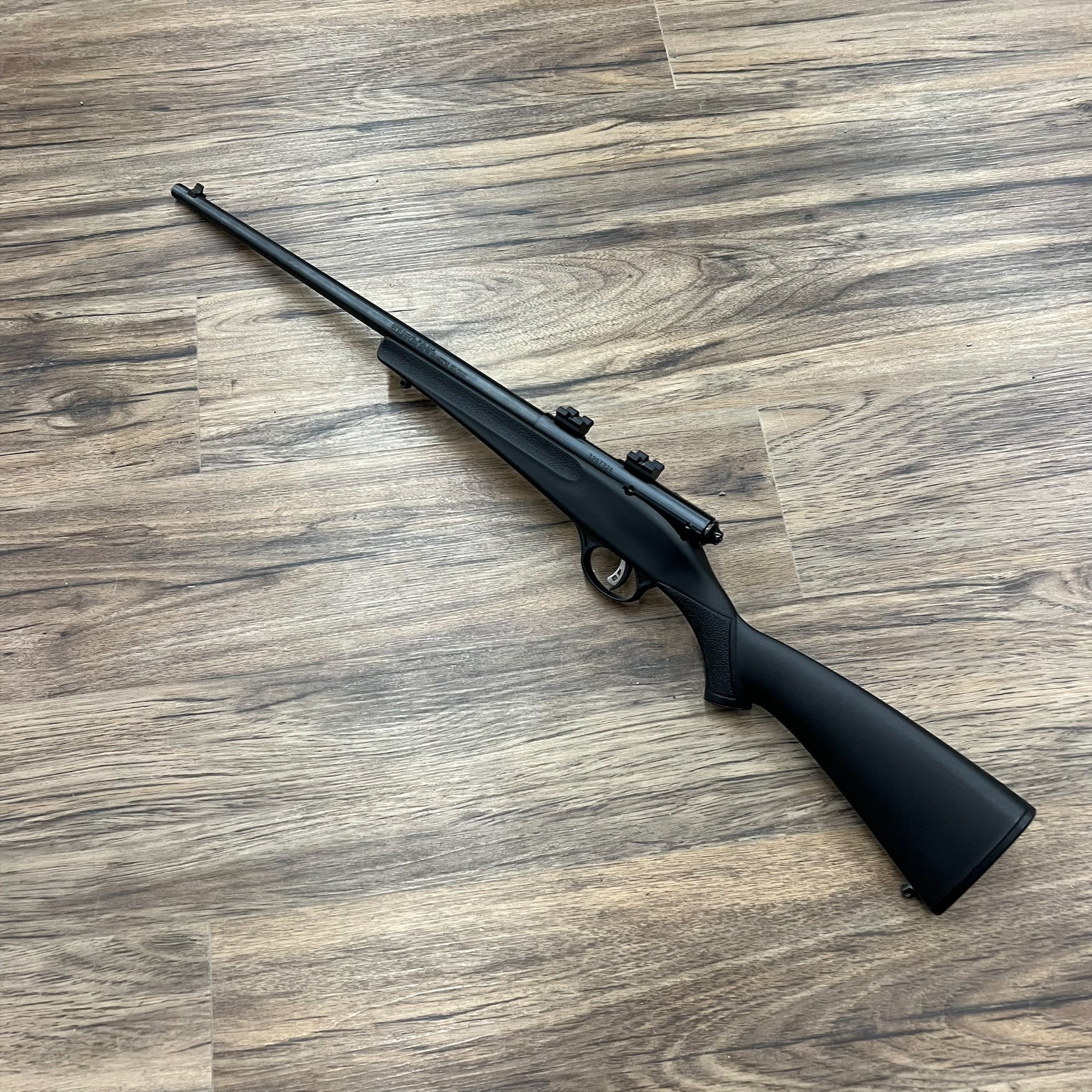 SAVAGE SAVAGE RASCAL RIFLE, 22 LR, BLACK STOCK, PRE-OWNED