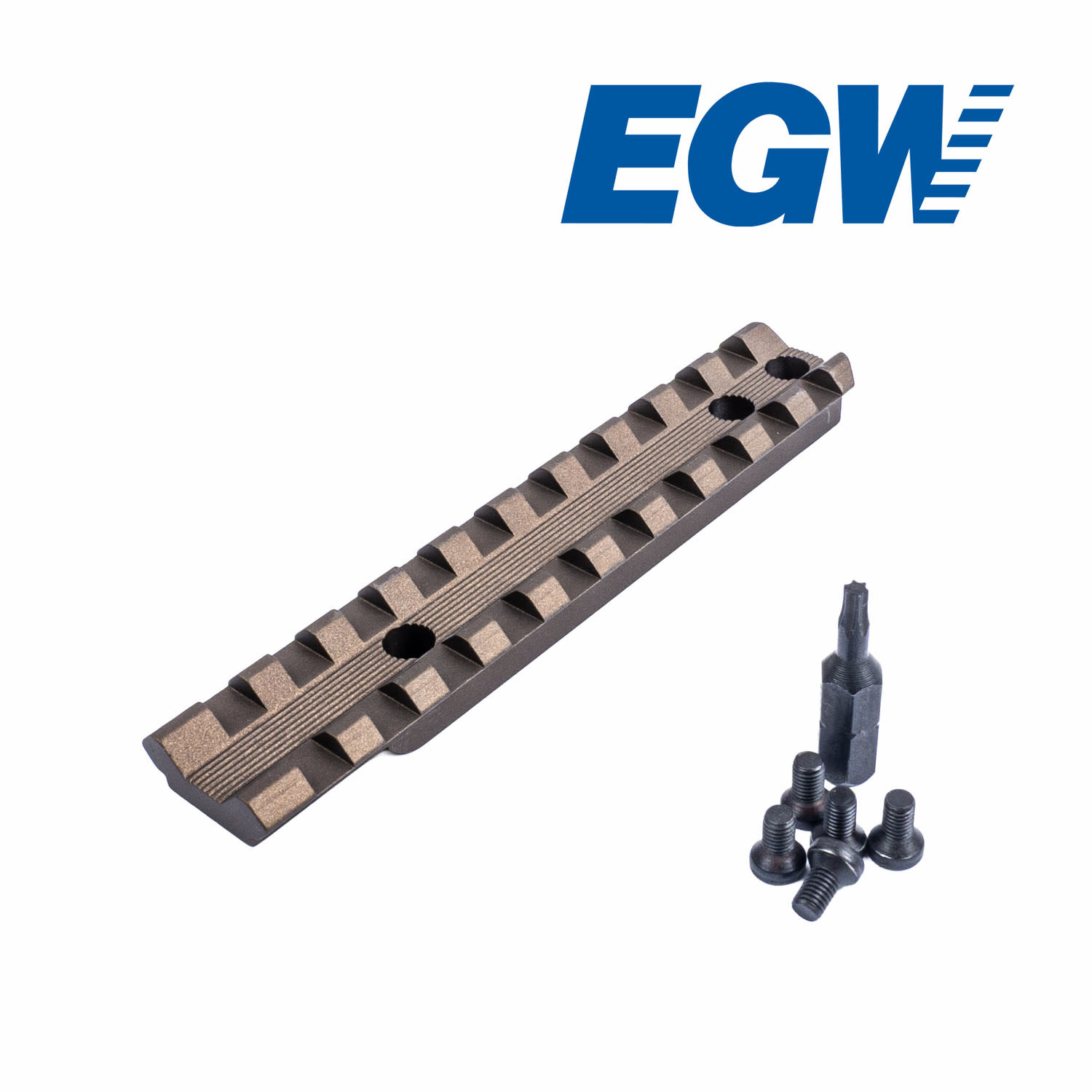EGW EGW HENRY BIG BOY PICATINNY RAIL SCOPE MOUNT, FOR H006 & H012, BRONZE