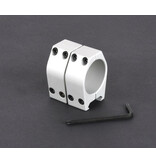 EGW EGW 30MM PRACTICAL ALUMINUM RINGS, .840”, SILVER