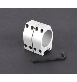 EGW EGW 30MM PRACTICAL ALUMINUM RINGS, .840”, SILVER