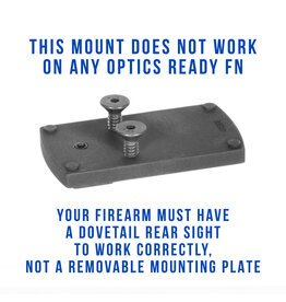 EGW EGW FN FNS, FNX RED DOT SIGHT MOUNT, VENOM/VIPER/FASTFIRE/DOCTER