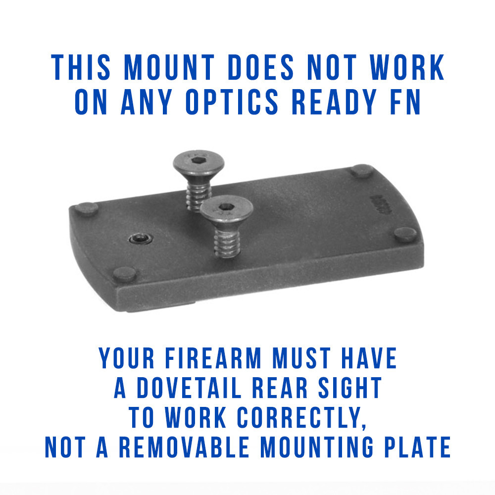 EGW EGW FN FNS, FNX RED DOT SIGHT MOUNT, VENOM/VIPER/FASTFIRE/DOCTER