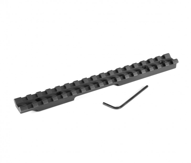 EGW EGW SAVAGE ROUND BACK MUZZLE LOADER PICATINNY RAIL MOUNT, 0 MOA