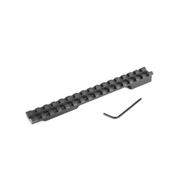 EGW EGW MAUSER 98 LARGE RING PICATINNY RAIL SCOPE MOUNT, UNDRILLED, 20 MOA