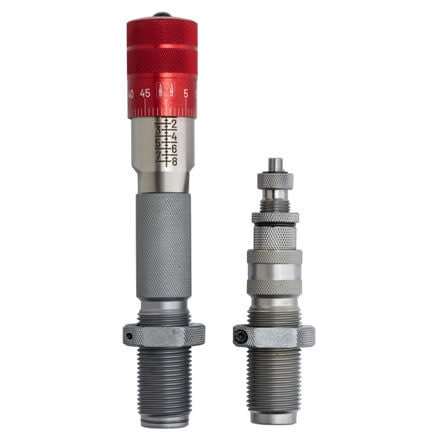 HORNADY HORNADY PREMIUM MATCH GRADE RELOADING DIES, 300 PRC, 2 DIE SET W/ CLICK ADJUST SEATING MICROMETER