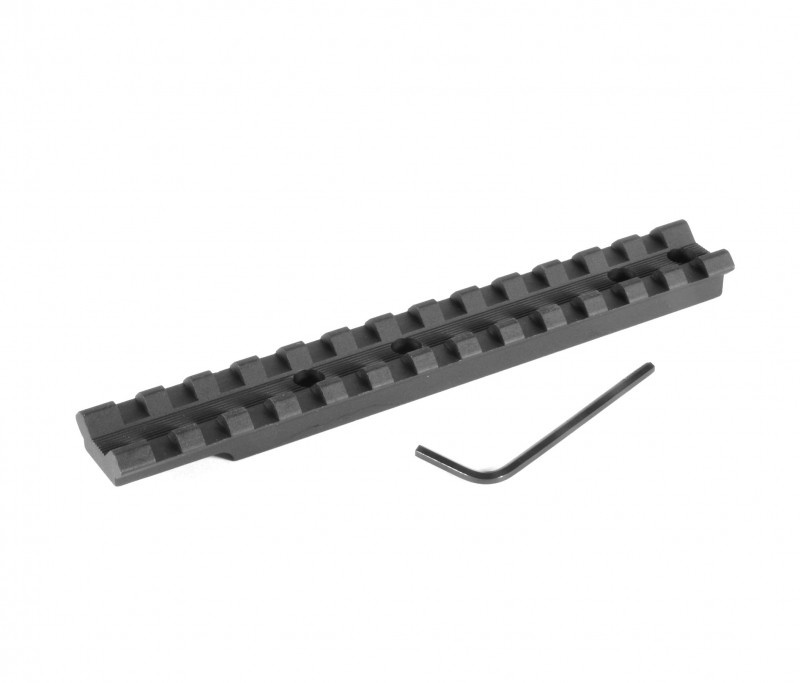 EGW EGW REMINGTON 4, 6, 7400, 750, 7600, BENELLI AUTO/BENELLI SUPER BLACK EAGLE, M2, M3000/3500, WEAVER 93 PICATINNY RAIL SCOPE MOUNT, 0 MOA