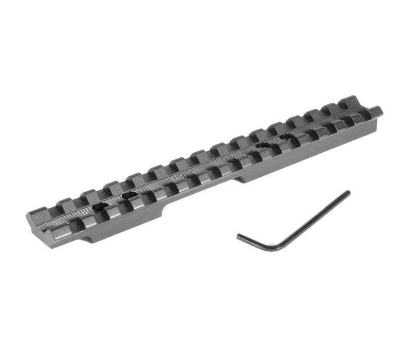 EGW EGW RUGER AMERICAN RIMFIRE PICATINNY RAIL SCOPE MOUNT BASE, 0 MOA