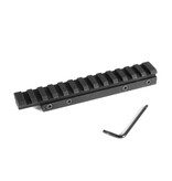 EGW EGW HD CZ 452, 453, 455, 512, PICATINNY RAIL SCOPE MOUNT, 3/8" DOVETAIL, 0 MOA