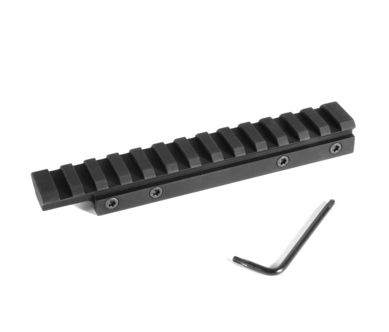 EGW EGW HD CZ 452, 453, 455, 512, PICATINNY RAIL SCOPE MOUNT, 3/8" DOVETAIL, 0 MOA