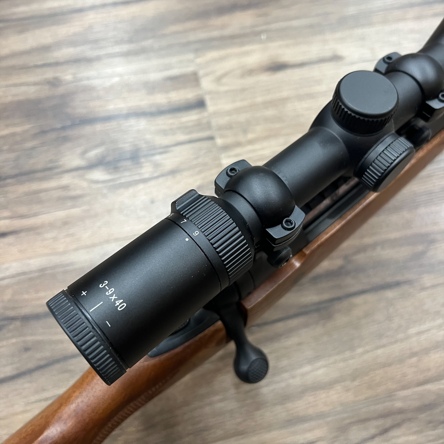 SAVAGE SAVAGE MODEL 114 RIFLE, 300 WIN MAG, W/ WEAVER 3-9X40 SCOPE AND BIPOD, PRE-OWNED