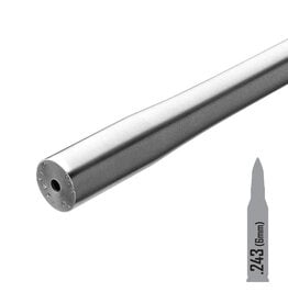 PROOF RESEARCH PXT SS BARREL BLANK, .243”/6MM, 1:7.5” PXT, 26” FINISHED, PROOF COMP CONTOUR