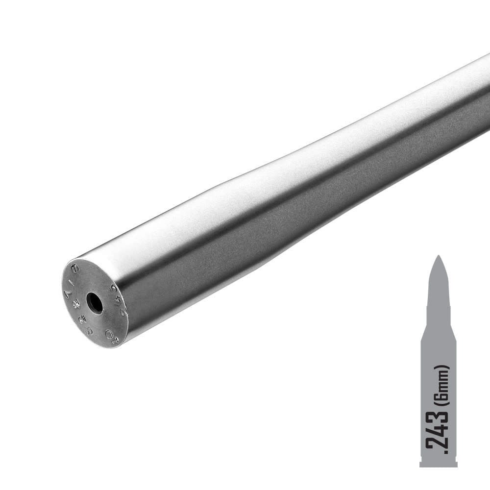 PROOF RESEARCH PXT SS BARREL BLANK, .243”/6MM, 1:7.5” PXT, 26” FINISHED, PROOF COMP CONTOUR