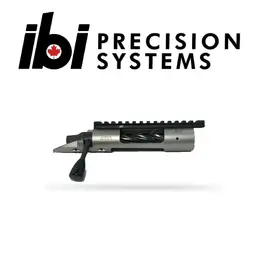 IBI ULTIMATUM HMB RIFLE ACTION, SHORT, RH, 223 BF, REPEATER, 20 MOA, SATIN STAINLESS ACTION & BLACK NITRIDE BOLT