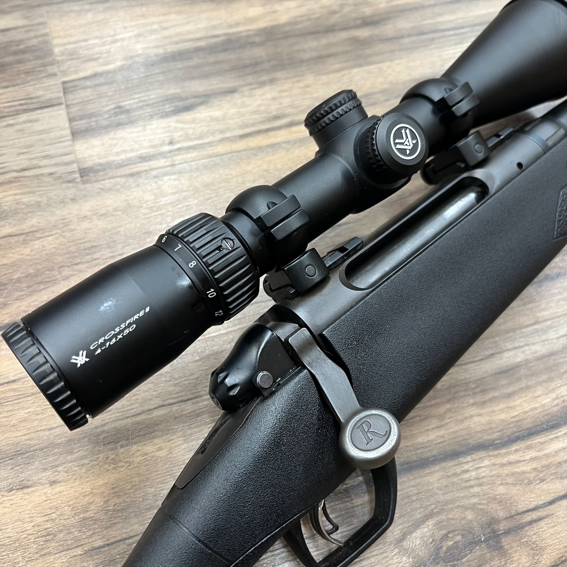 REMINGTON REMINGTON 783 RIFLE, 270 WIN, W/ VORTEX CROSSFIRE 4-16X50 SCOPE, SYNTHETIC STOCK, PRE-OWNED