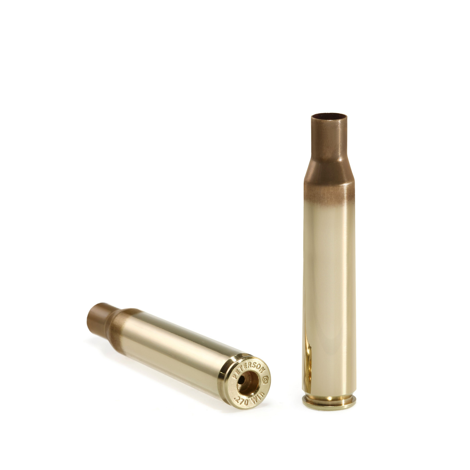 PETERSON PETERSON UNPRIMED RIFLE BRASS, 270 WIN, 50 PACK