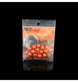 WHISKER SEEKER TACKLE WHISKER SEEKER TACKLE FIBER OPTIC BEAD STOPS, ORANGE, PACK OF 12