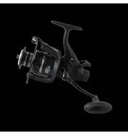 WHISKER SEEKER TACKLE WHISKER SEEKER BAITRUNNER SPINNING REEL, 50 SERIES, BLACK
