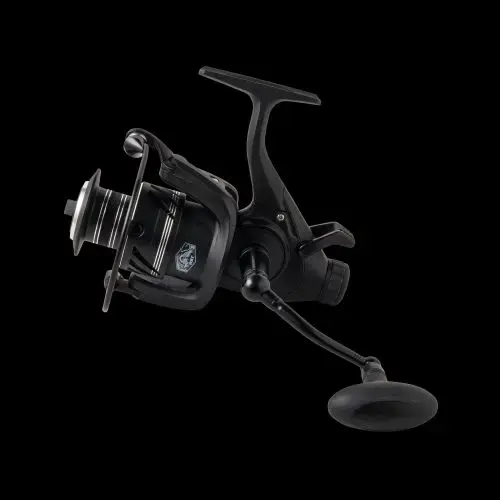 WHISKER SEEKER TACKLE WHISKER SEEKER BAITRUNNER SPINNING REEL, 50 SERIES, BLACK