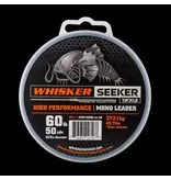 WHISKER SEEKER TACKLE WHISKER SEEKER TACKLE MONO LEADER LINE, 60LB, 50YDS, CLEAR
